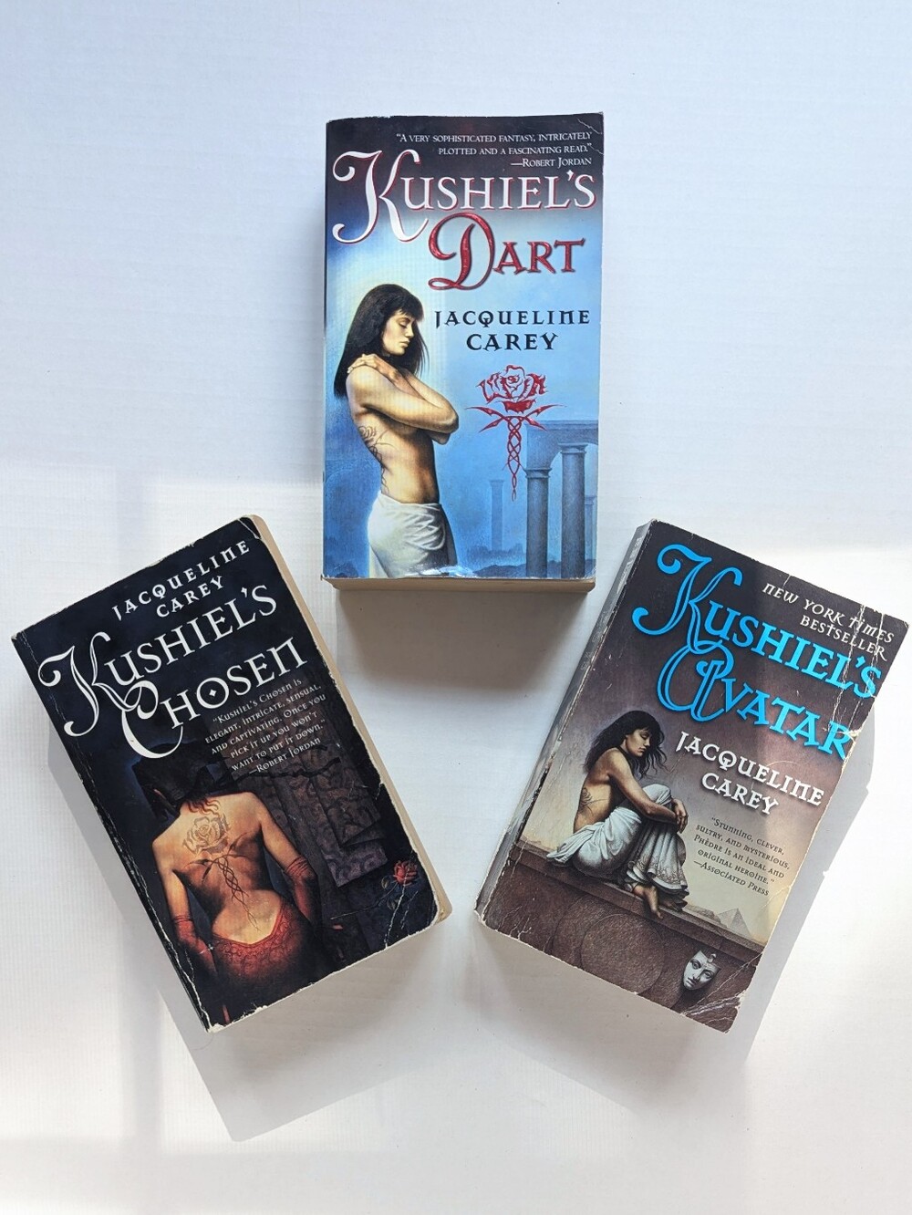 Kushiel's Legacy Phèdre Trilogy Paperback 3 Book Set